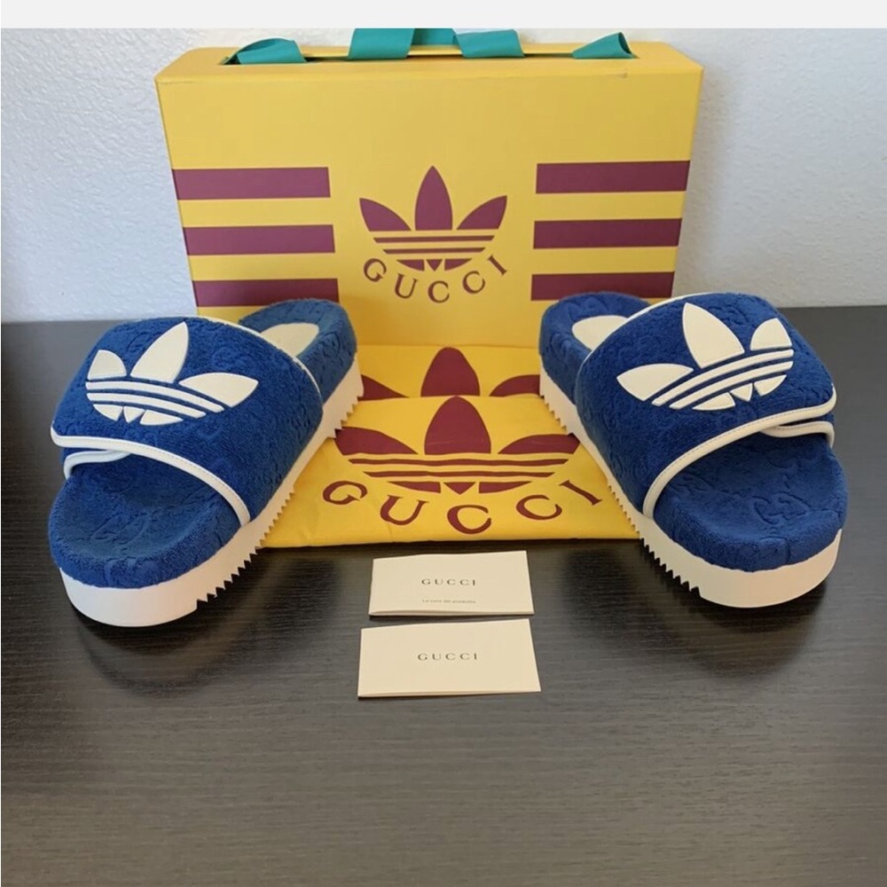 SOLD Men’s Adidas x Gucci slides NEW AUTHENTIC